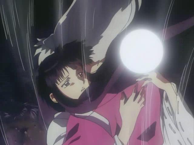 Otaku Gallery  / Anime e Manga / Inu-Yasha / Screen Shots / Episodi / 023 - La voce di Kagome e il bacio di Kikyo / 083.jpg